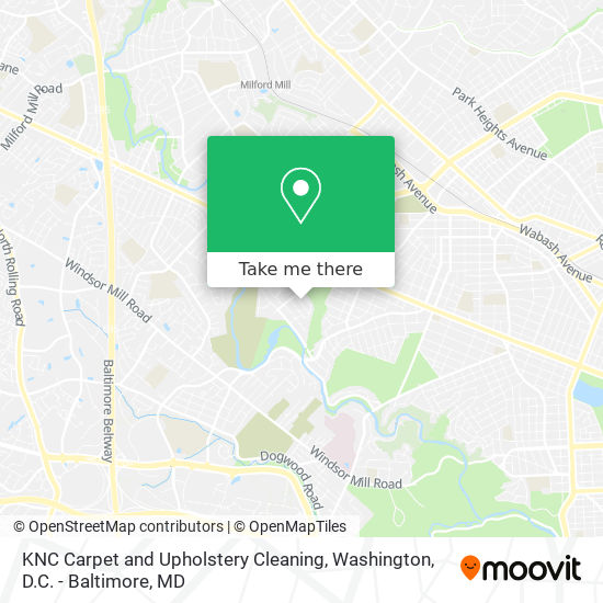 Mapa de KNC Carpet and Upholstery Cleaning
