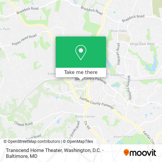 Mapa de Transcend Home Theater