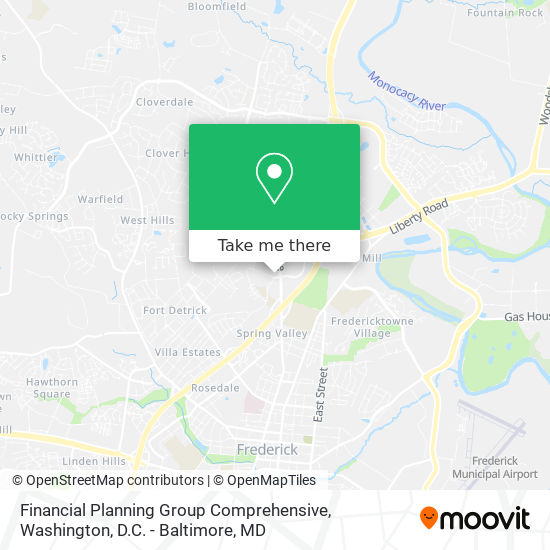 Financial Planning Group Comprehensive map