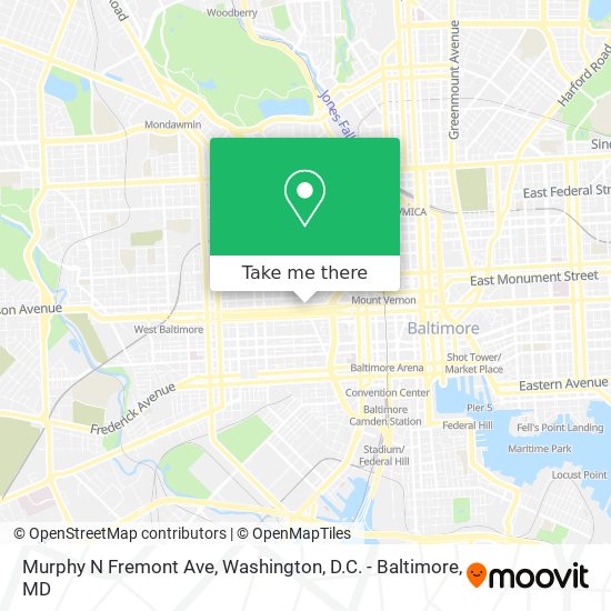 Mapa de Murphy N Fremont Ave