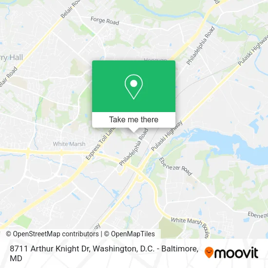 8711 Arthur Knight Dr map