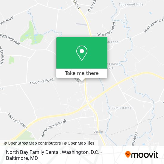 North Bay Family Dental map