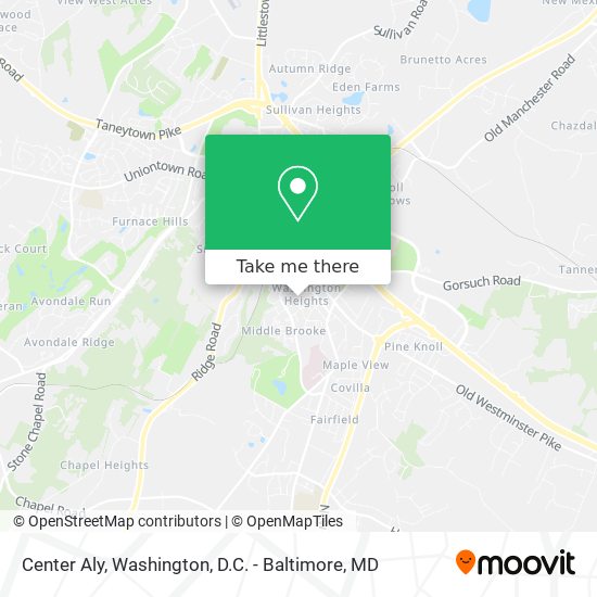 Mapa de Center Aly