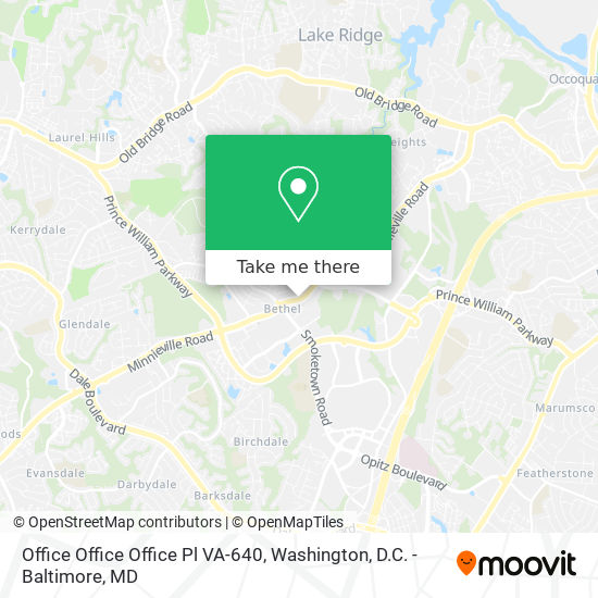 Mapa de Office Office Office Pl VA-640