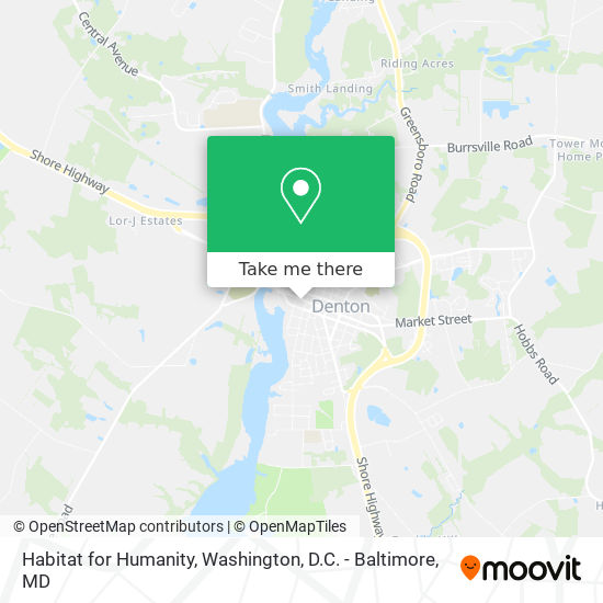 Habitat for Humanity map