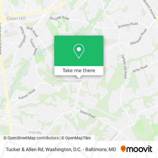 Mapa de Tucker & Allen Rd