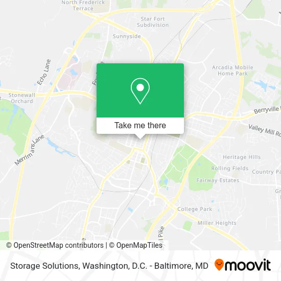 Storage Solutions map