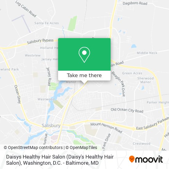 Mapa de Daisys Healthy Hair Salon (Daisy's Healthy Hair Salon)