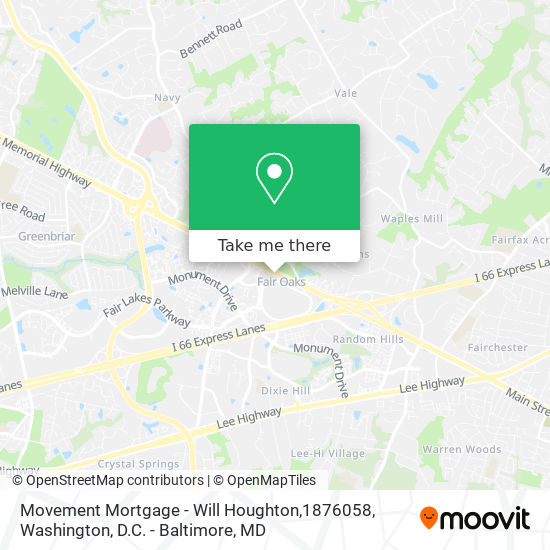Movement Mortgage - Will Houghton,1876058 map