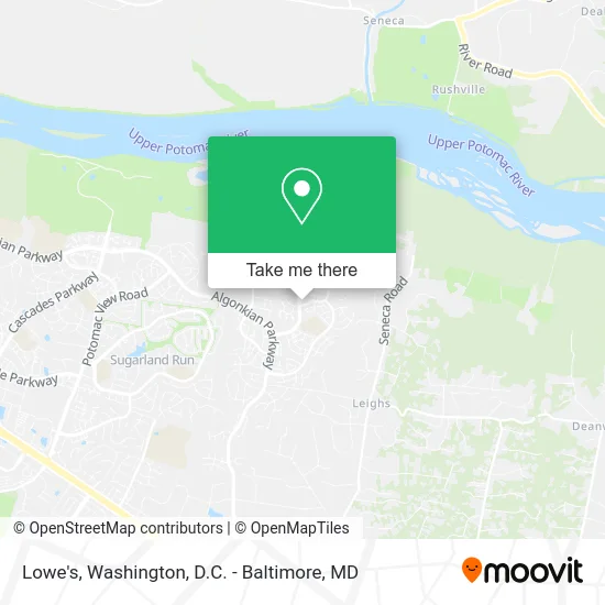 Lowe's map