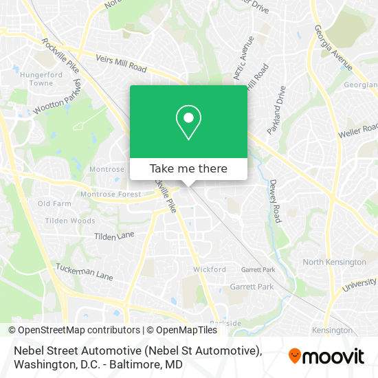 Nebel Street Automotive (Nebel St Automotive) map