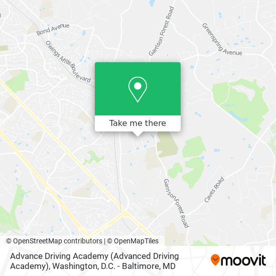 Advance Driving Academy (Advanced Driving Academy) map