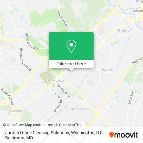 Mapa de Jordan Office Cleaning Solutions