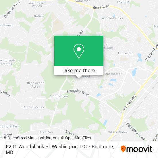 6201 Woodchuck Pl map