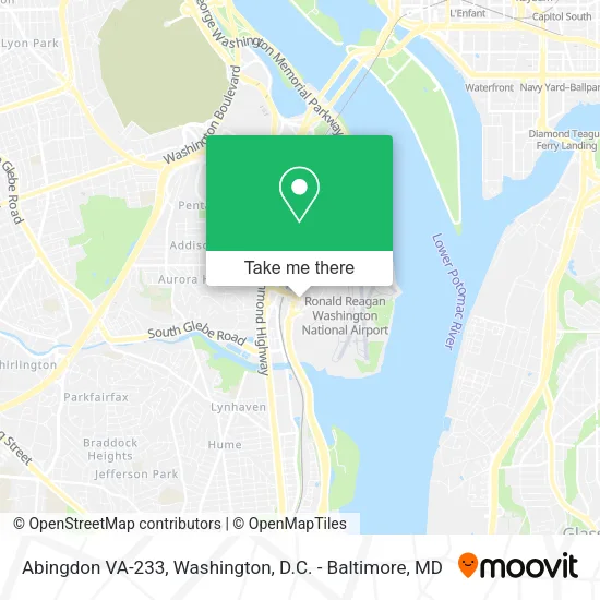 Mapa de Abingdon VA-233