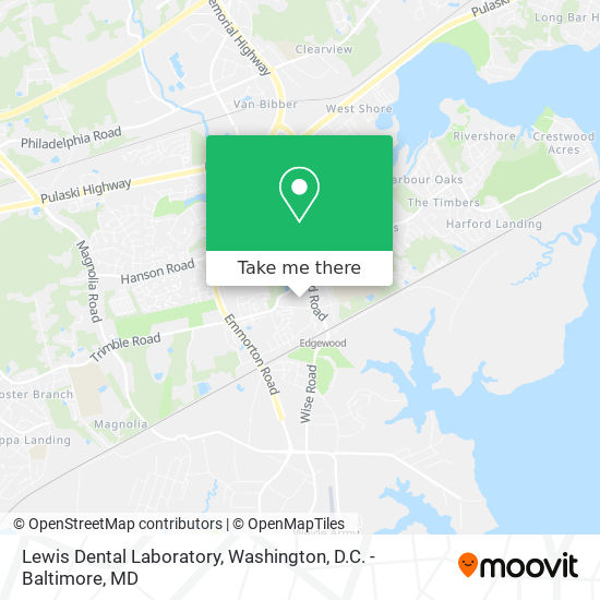 Mapa de Lewis Dental Laboratory