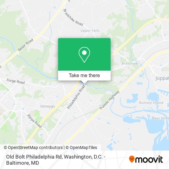 Old Bolt Philadelphia Rd, White Marsh, MD 21162 map