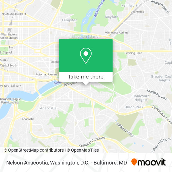 Nelson Anacostia map