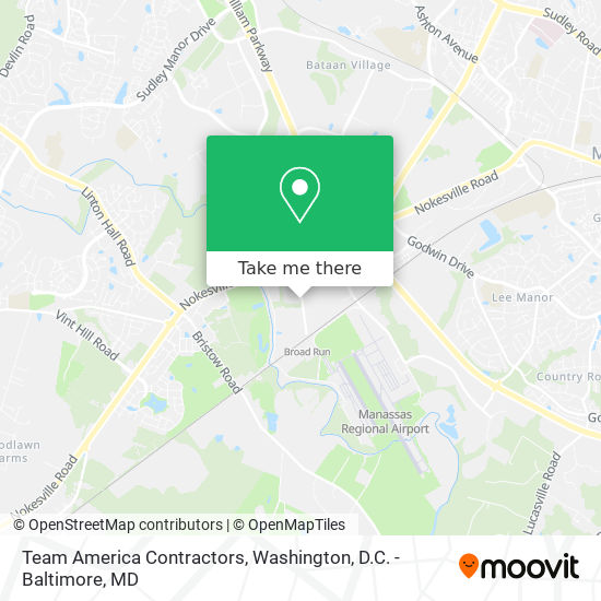 Team America Contractors map