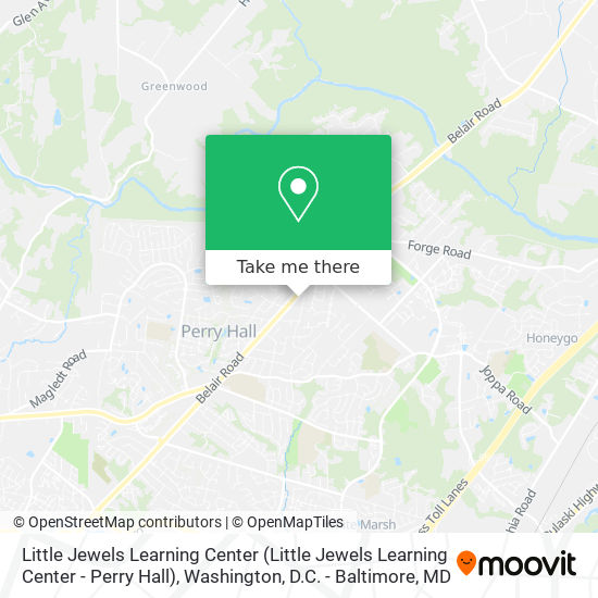 Mapa de Little Jewels Learning Center (Little Jewels Learning Center - Perry Hall)