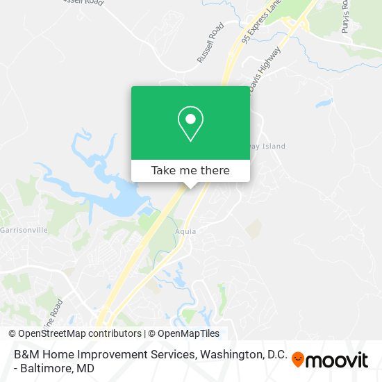 Mapa de B&M Home Improvement Services