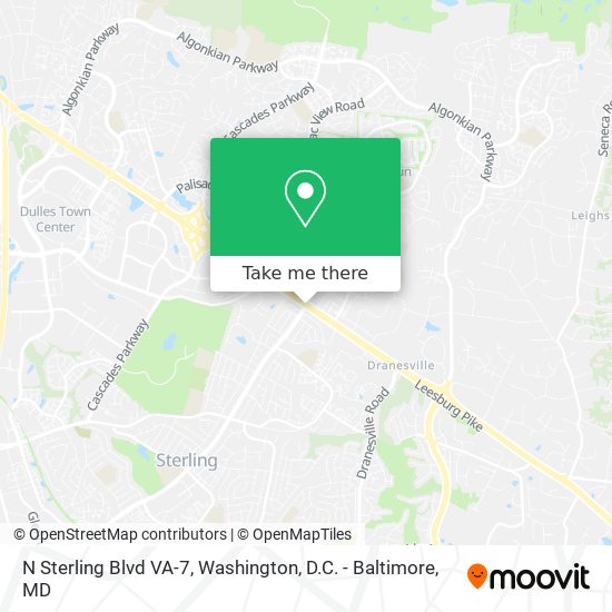 Mapa de N Sterling Blvd VA-7