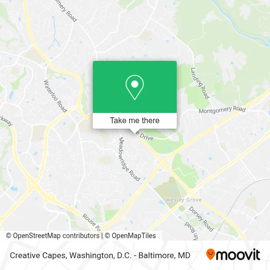 Creative Capes map