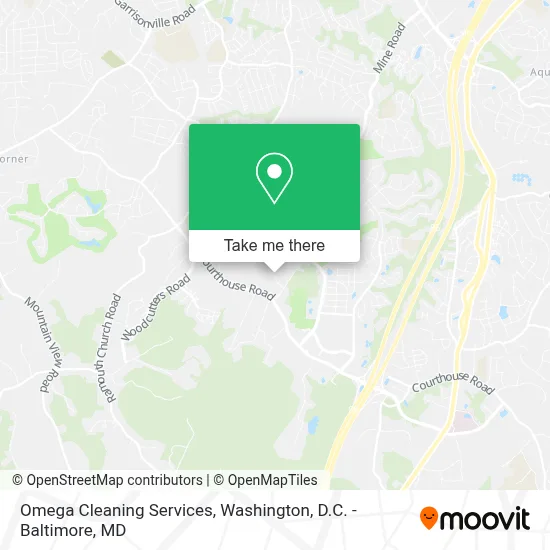 Omega Cleaning Services map