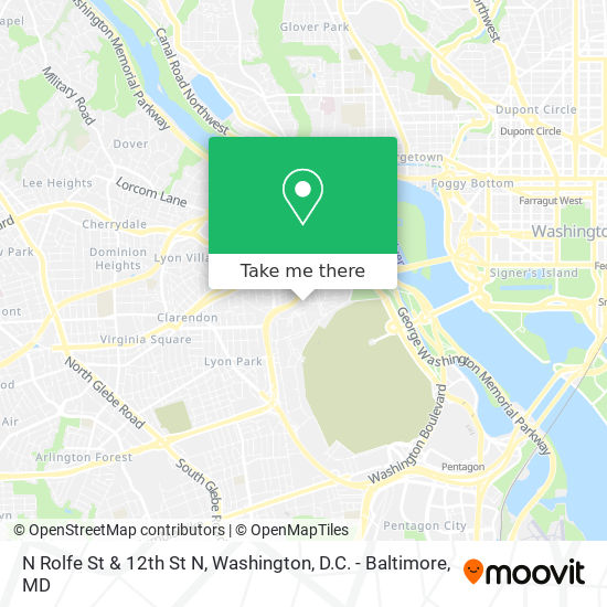 Mapa de N Rolfe St & 12th St N