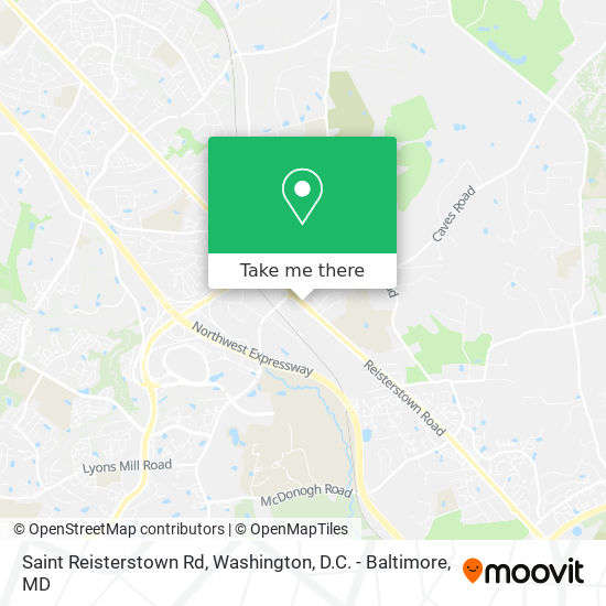 Mapa de Saint Reisterstown Rd