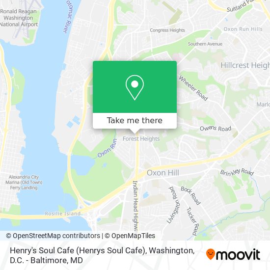 Henry's Soul Cafe (Henrys Soul Cafe) map