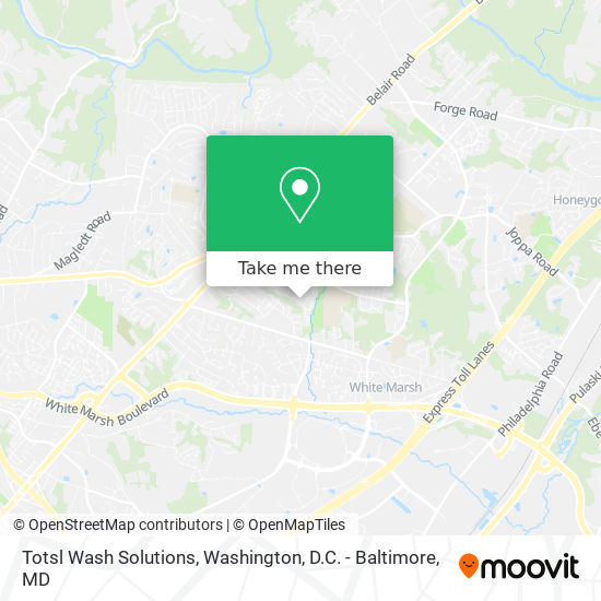 Totsl Wash Solutions map