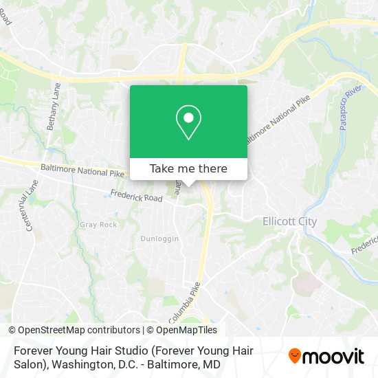 Mapa de Forever Young Hair Studio