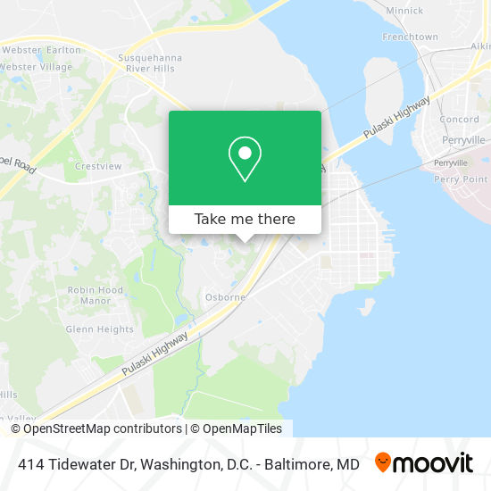 414 Tidewater Dr map