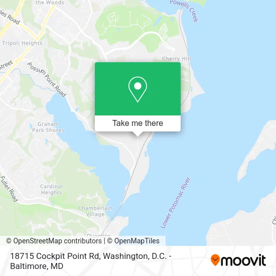 18715 Cockpit Point Rd map