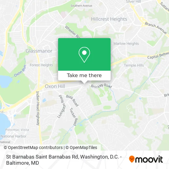 St Barnabas Saint Barnabas Rd map