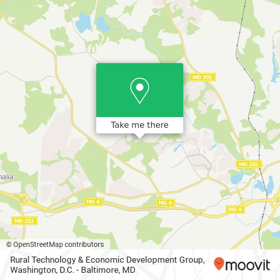 Mapa de Rural Technology & Economic Development Group, 4504 Myles Ct