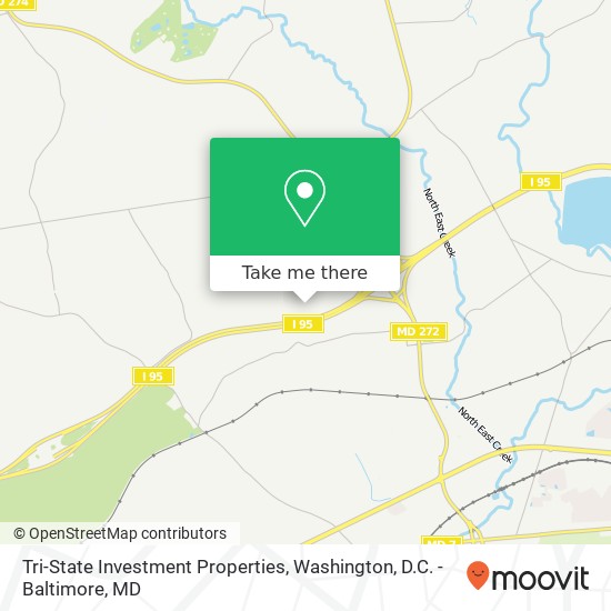 Mapa de Tri-State Investment Properties, 133 Piney Ridge Ln