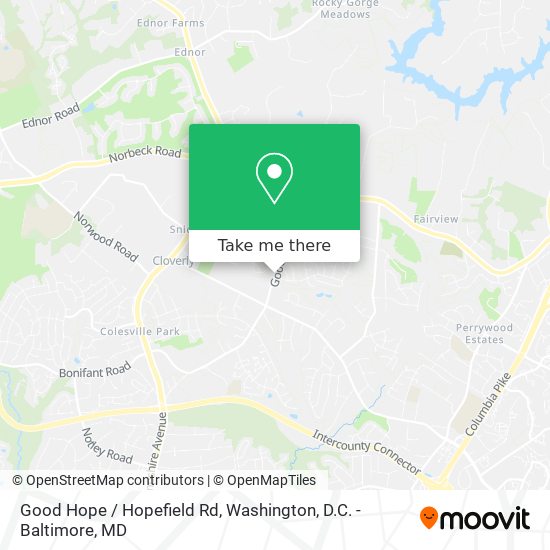 Mapa de Good Hope / Hopefield Rd