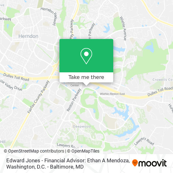 Edward Jones - Financial Advisor: Ethan A Mendoza map