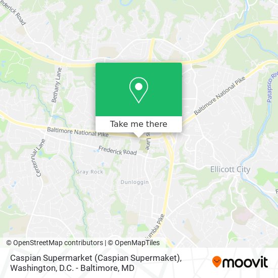 Caspian Supermarket (Caspian Supermaket) map