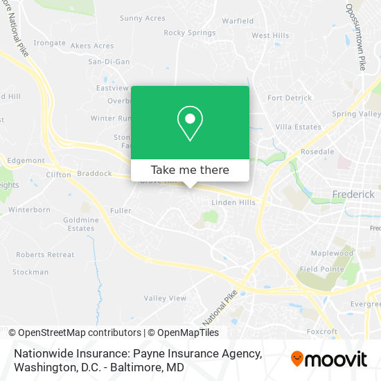 Nationwide Insurance: Payne Insurance Agency map