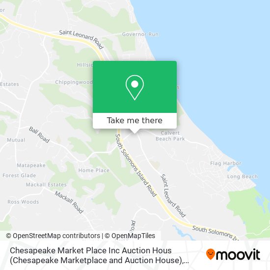 Chesapeake Market Place Inc Auction Hous (Chesapeake Marketplace and Auction House) map