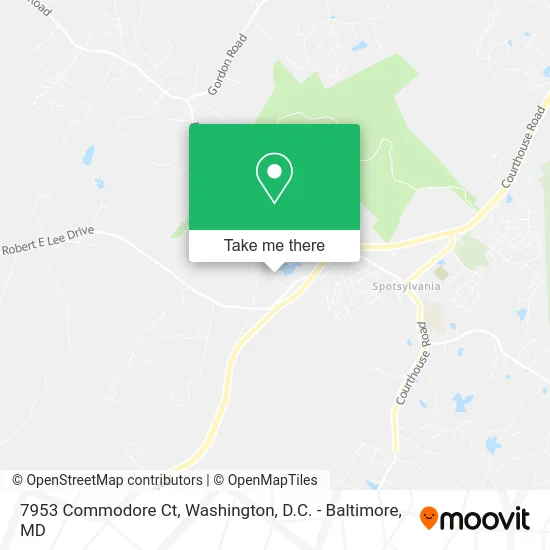 7953 Commodore Ct map