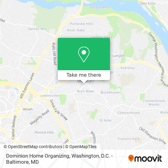 Dominion Home Organizing map