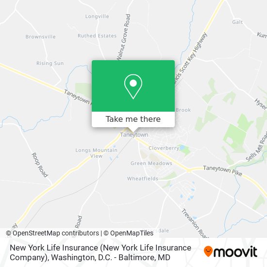 Mapa de New York Life Insurance