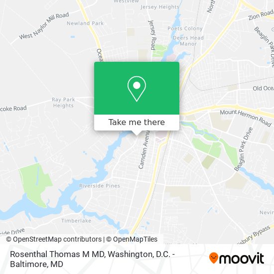 Mapa de Rosenthal Thomas M MD