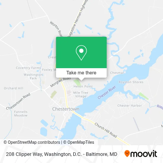 208 Clipper Way map
