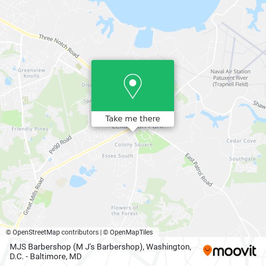 MJS Barbershop (M J's Barbershop) map