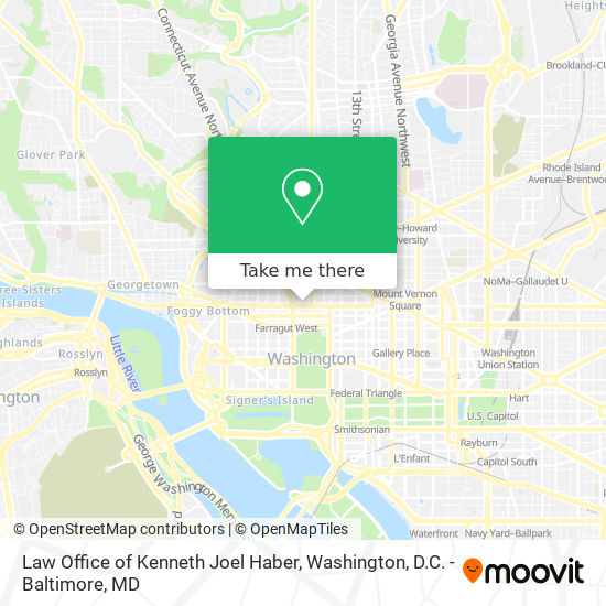 Mapa de Law Office of Kenneth Joel Haber